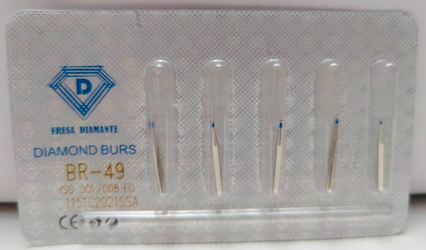 Fresas de Diamante BR/TF/TR un blister