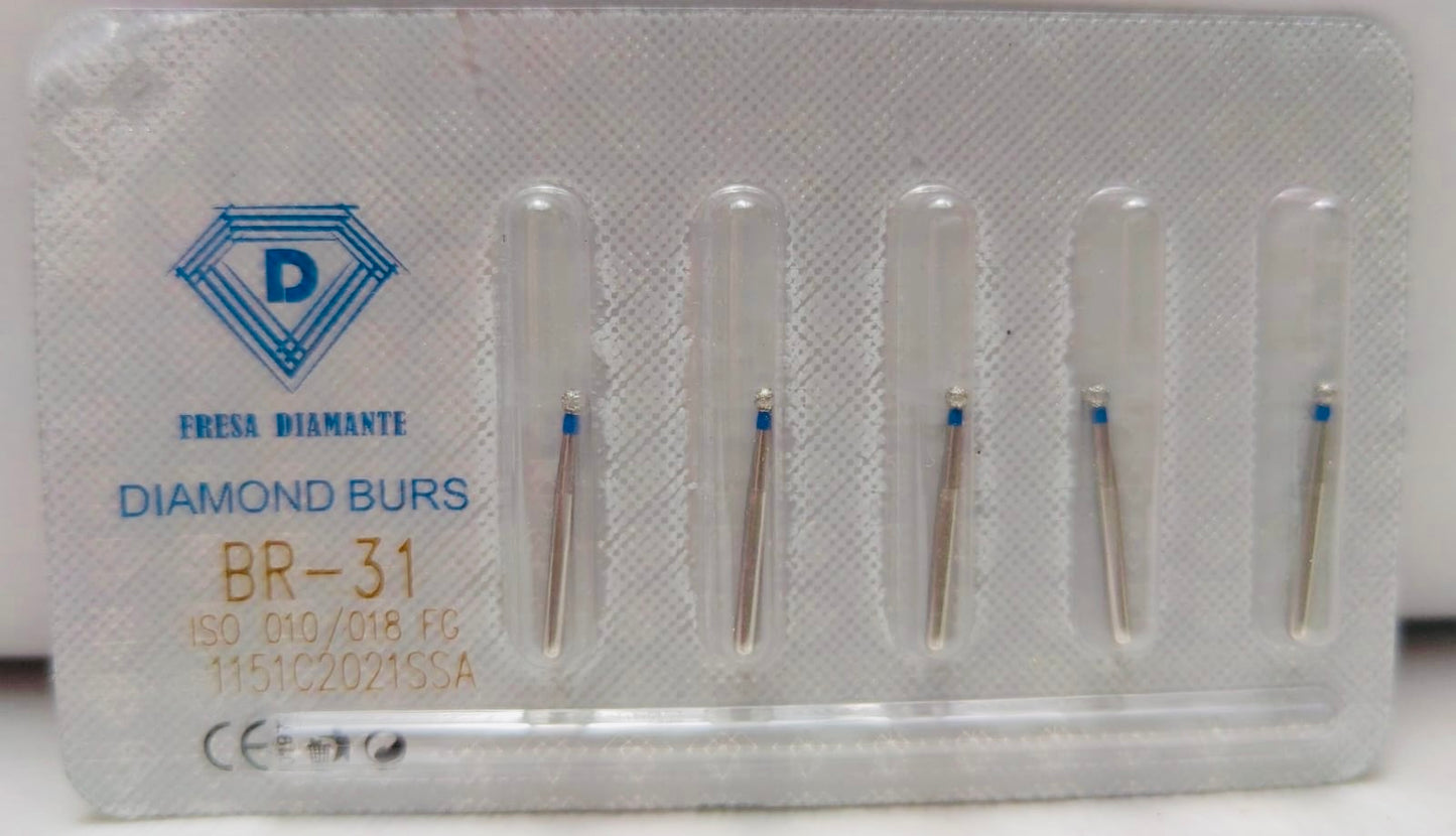 Fresas de Diamante BR/TF/TR un blister