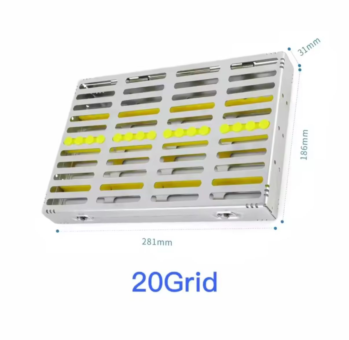 Caja esterilizacion 20 pzs