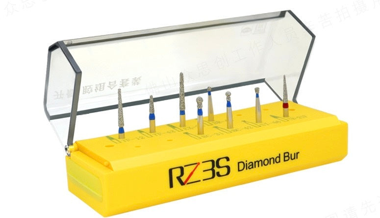 Kit de fresas de diamante para cavidad de pulpa abierta