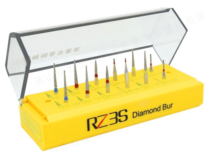 Kit de fresas de diamante
