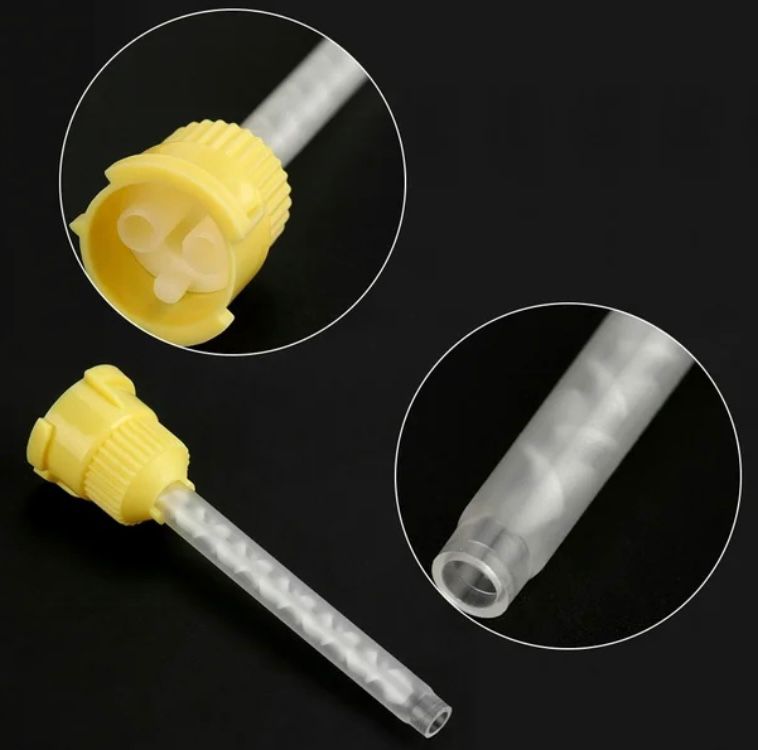 Punta mezcladora para silicón 1:1