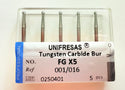 Fresas de carburo de tungsteno