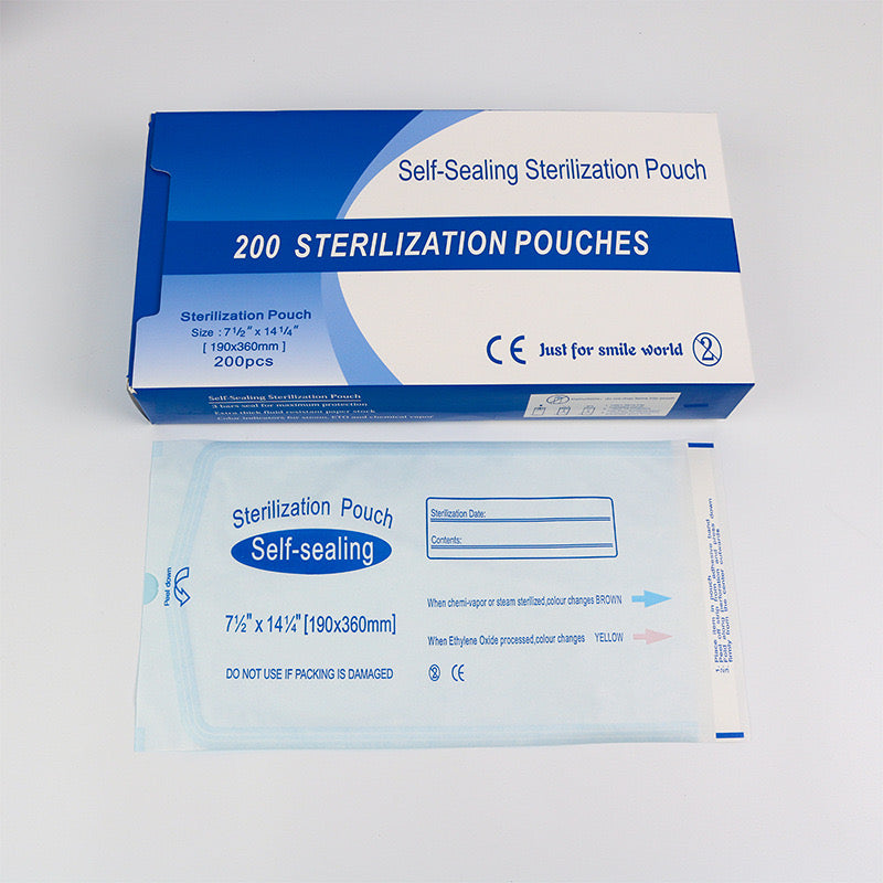 Bolsa para esterilización grande
(190 X 360) 200 piezas