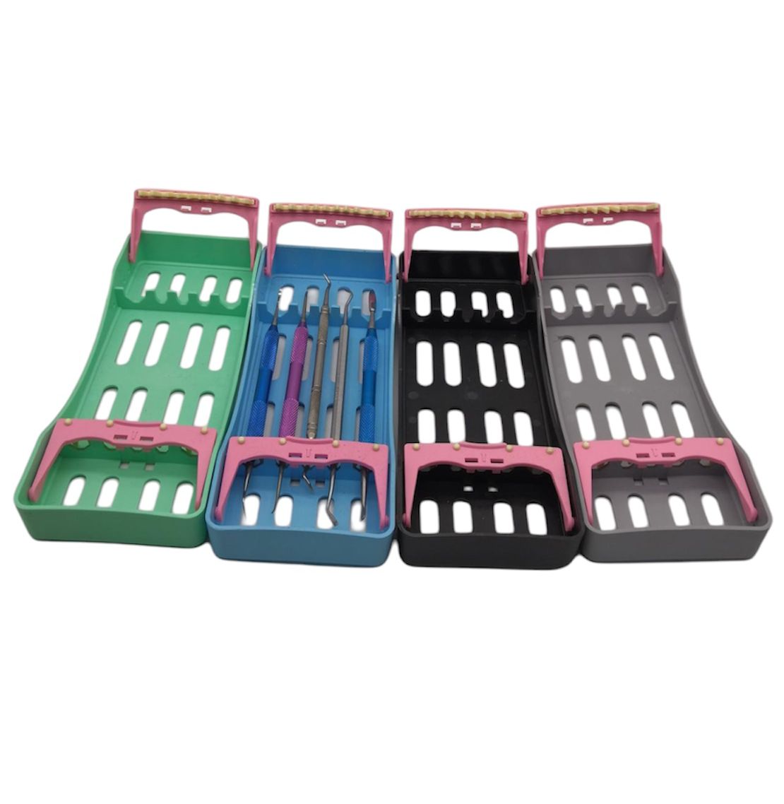 Casette de plástico para 5 instrumentos